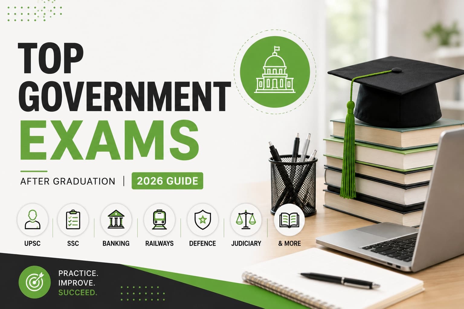Top government exams in India to consider after graduation