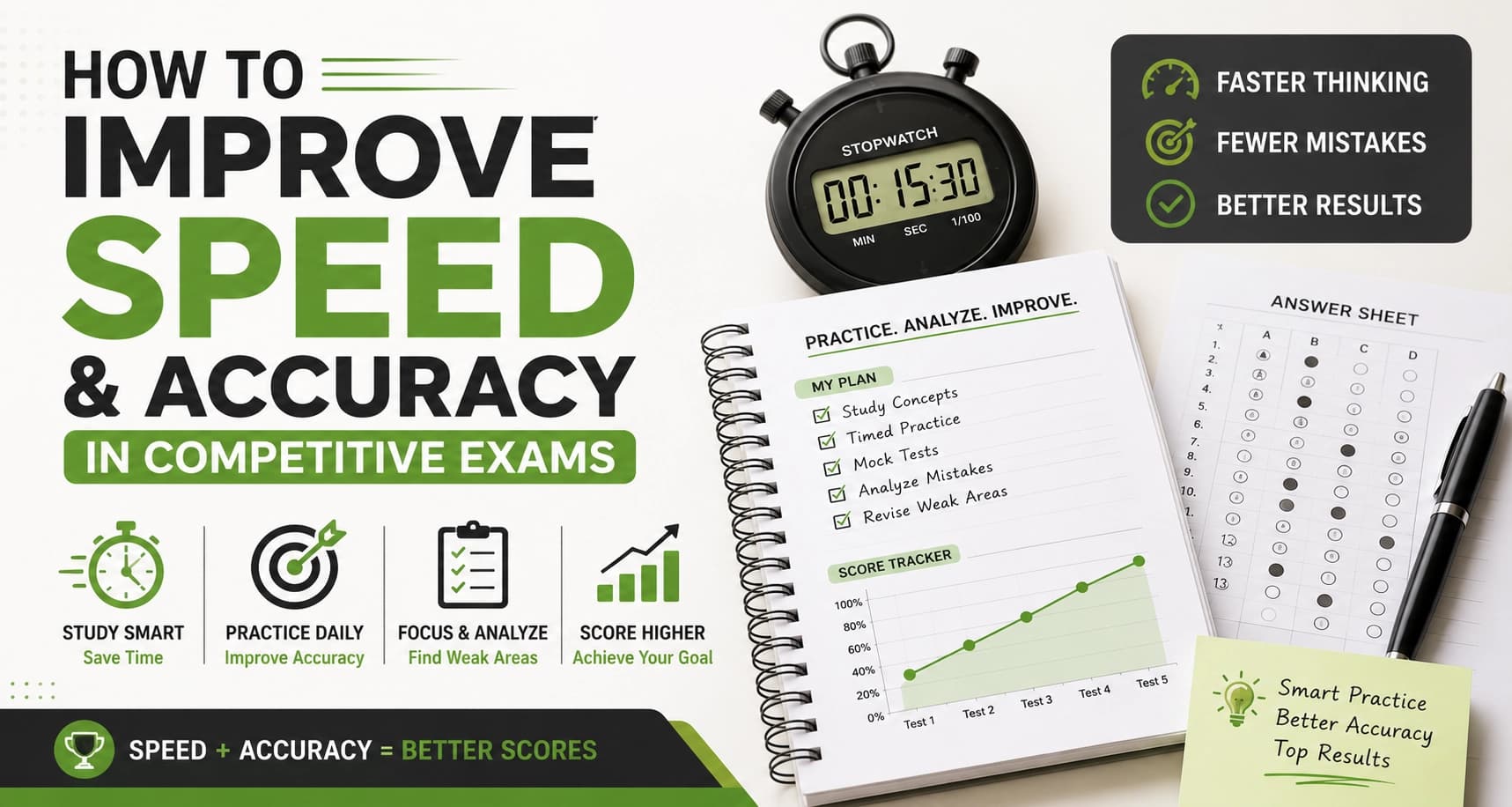 How to Improve Speed and Accuracy in Competitive Exams
