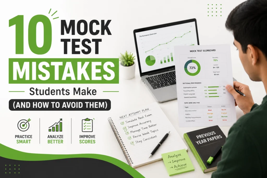 10 common mistakes students make in mock tests and how to avoid them